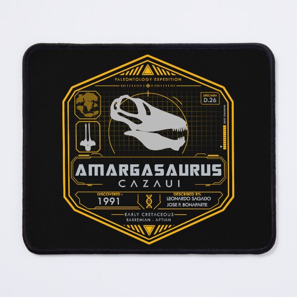 Item preview, Amargasaurus cazaui | Paleontology Expedition | Dicraeosaurid Skull & Early Cretaceous Map designed and sold by Grimtech Workshop.