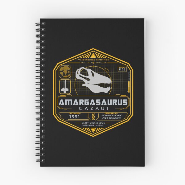Item preview, Amargasaurus cazaui | Paleontology Expedition | Dicraeosaurid Skull & Early Cretaceous Map designed and sold by Grimtech Workshop.