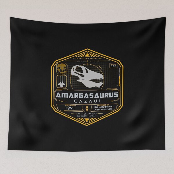Item preview, Amargasaurus cazaui | Paleontology Expedition | Dicraeosaurid Skull & Early Cretaceous Map designed and sold by Grimtech Workshop.