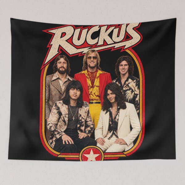 Item preview, Ruckus Band Terry Bollea 1970s Tampa Rock Tribute designed and sold by Irish Whip Media.