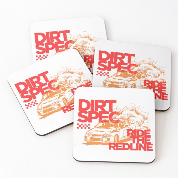 Artikelvorschau, DIRT SPEC – RIDE THE REDLINE entworfen und verkauft von Damaro_.