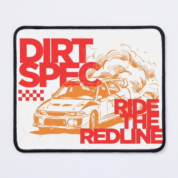 Artikelvorschau, DIRT SPEC – RIDE THE REDLINE entworfen und verkauft von Damaro_.