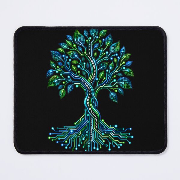 Item preview, The Neon Binary Circuit Tree designed and sold by Steven Jodoin.