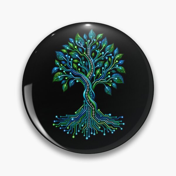 Item preview, The Neon Binary Circuit Tree designed and sold by Steven Jodoin.