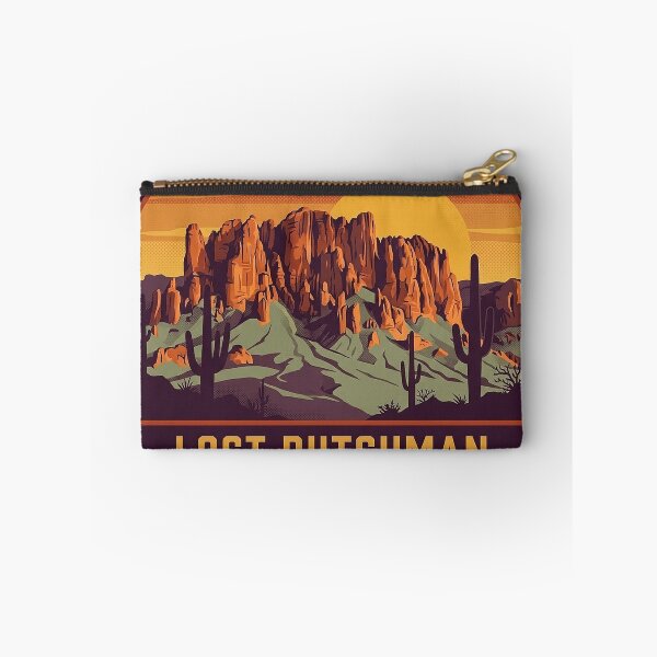 Item preview, Lost Dutchman State Park Arizona Retro Desert Vintage Badge Sticker designed and sold by DetourDgn.