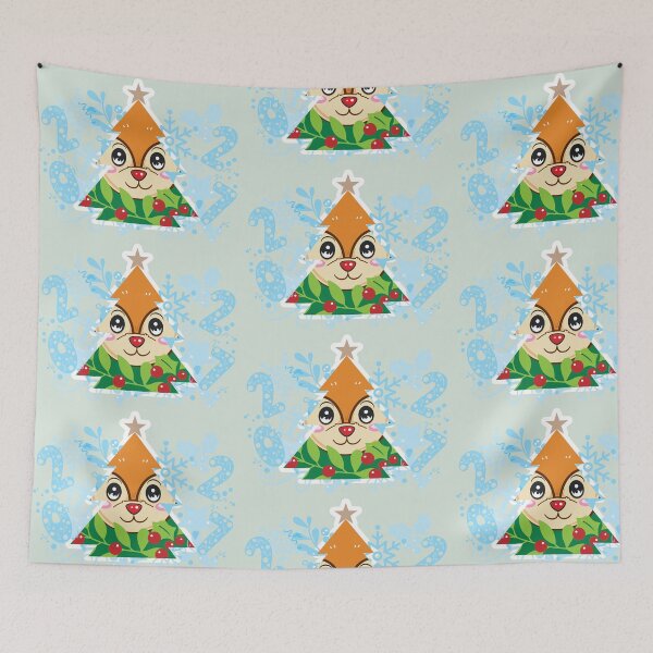 Item preview, 2027 Reindeer Christmas Tree  designed and sold by Brandz wave.
