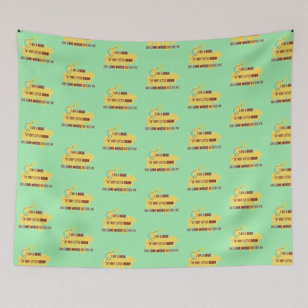Item preview, Bear of Very Little Brain (Mint Green)  designed and sold by Further Up Designs.