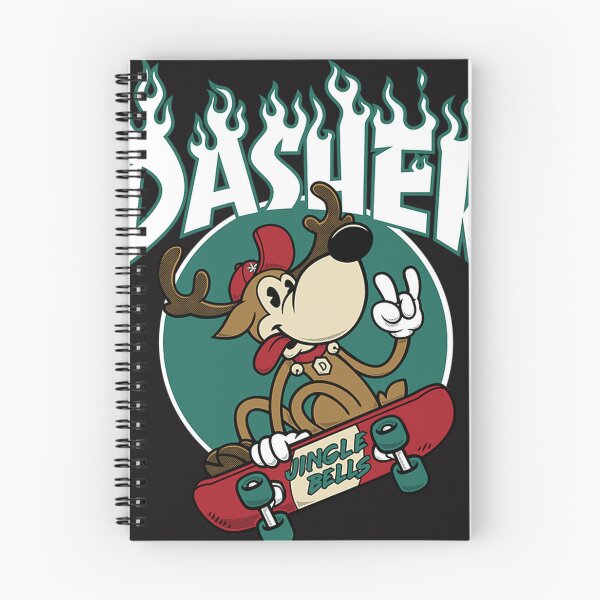 Item preview, Dasher - Skateboarding Reindeer - Funny Xmas Cartoon designed and sold by LarryEdler99.