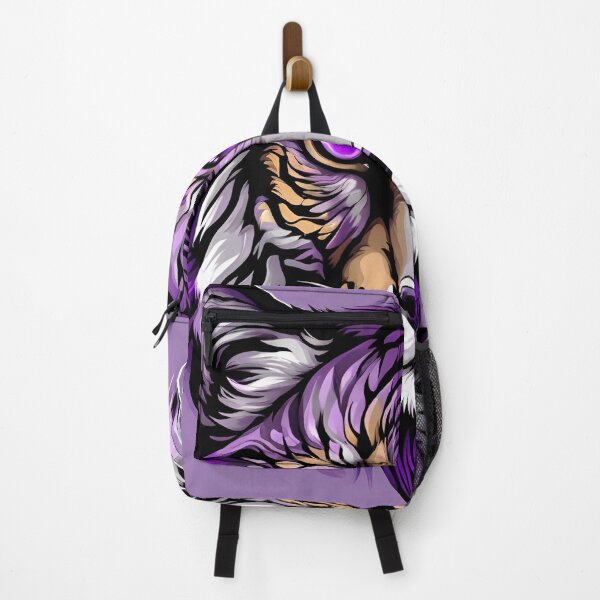 Item preview, Mystical Purple-Eyed Tiger Cat Graphic Art Portrait designed and sold by CASASIS_MERCH.