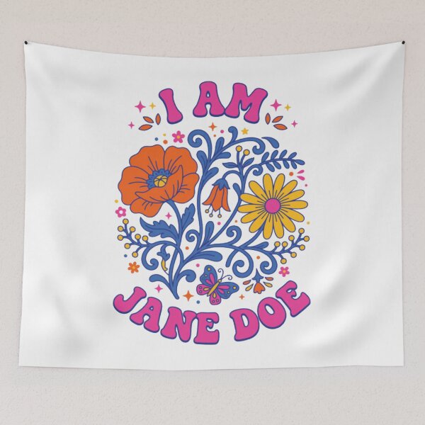 Item preview, Flower I Am Jane Doe designed and sold by Decoration Ideas.