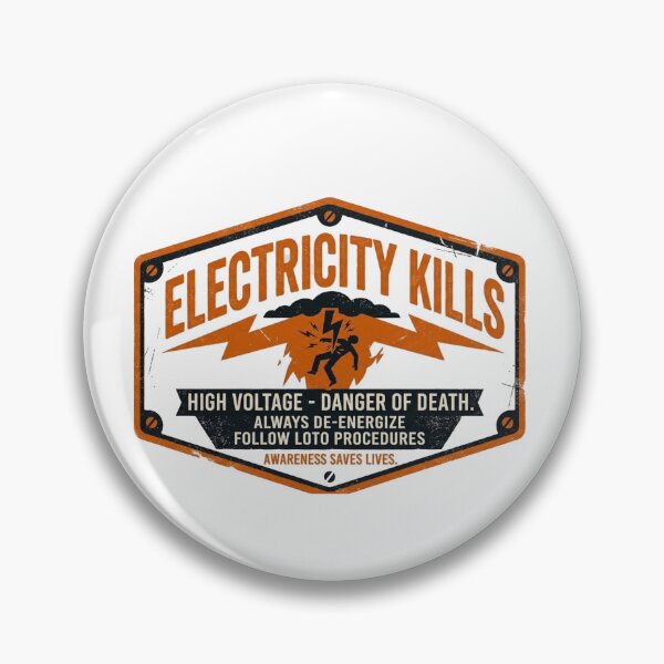 Item preview, electricity kills-remember kids electricity kills-electricity will kill you- electricity designed and sold by heroes-one.