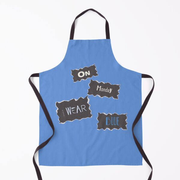 Item preview, On Monday I Wear BLUE designed and sold by JonnaHurmerinta.