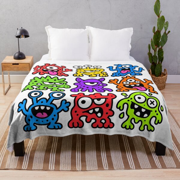Item preview, Nine Weird Monsters designed and sold by Thai Vibe Studio.