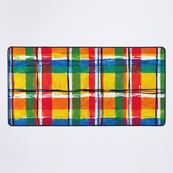 Item preview, Colorful Madras Pattern Design designed and sold by RichardRags.