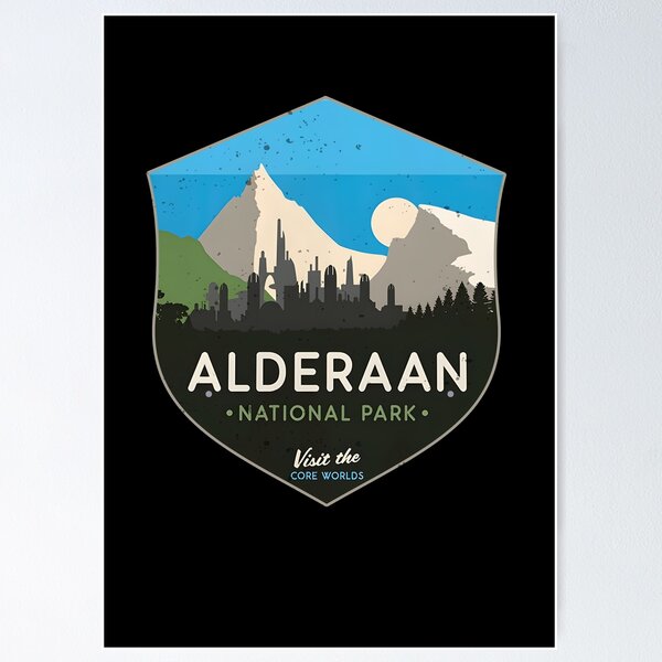 Item preview,  Alderaan National Park: Visit the Core Worlds designed and sold by AstroTransit Co..
