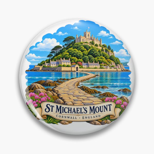 Item preview, Monte de San Miguel, Cornualles, Inglaterra designed and sold by Myra365Art.