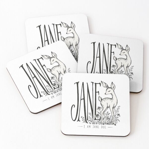 Item preview, I Am Jane Doe, Women Supporting Women, Solidarity Graphic designed and sold by Decoration Ideas.