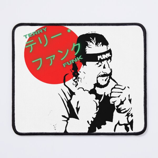 Item preview, Terry Funk designed and sold by Irish Whip Media.