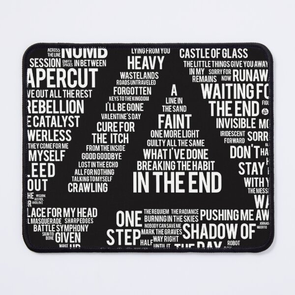 Item preview, Song Titles Typography Layout designed and sold by BrendaWessels.