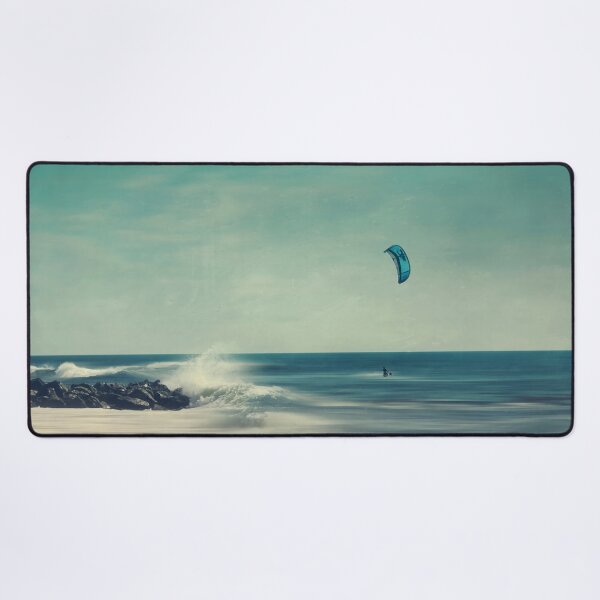 Item preview, Kite Surfer On The Atlantic designed and sold by Dyrk Wyst Redbubble Shop.