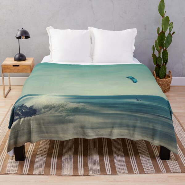 Item preview, Kite Surfer On The Atlantic designed and sold by Dyrk Wyst Redbubble Shop.