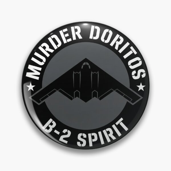 Artikelvorschau, B‑2 Spirit – Murder Doritos Tactical Humor Emblem entworfen und verkauft von ArtDreams92.