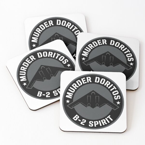 Item preview, B‑2 Spirit – Murder Doritos Tactical Humor Emblem designed and sold by ArtDreams92.