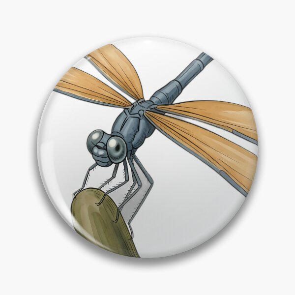 Artikelvorschau, Vintage Naturalist Dragonfly at Rest — Antique Dragonfly Art entworfen und verkauft von Catch333.