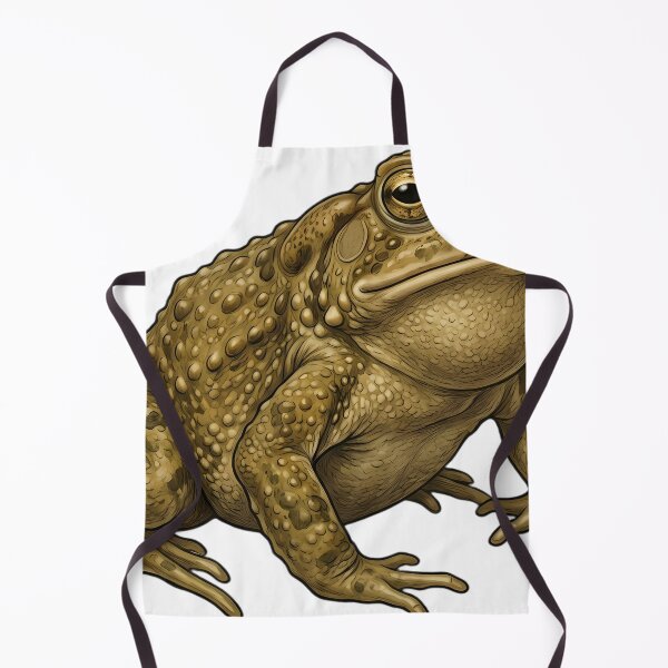 Artikelvorschau, Vintage Naturalist Crouching Toad — Antique Toad Art entworfen und verkauft von Catch333.