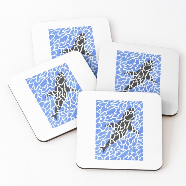 Item preview, Orca Whale Camouflage Waves Blue designed and sold by Colorful-Garden.