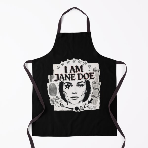 Item preview, I Am Jane Doe Feminist Identity Typography designed and sold by Decoration Ideas.