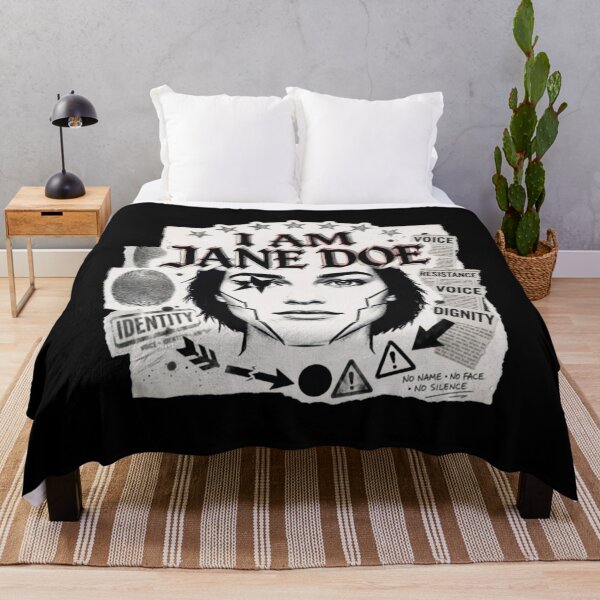 Item preview, I Am Jane Doe Feminist Identity Typography designed and sold by Decoration Ideas.