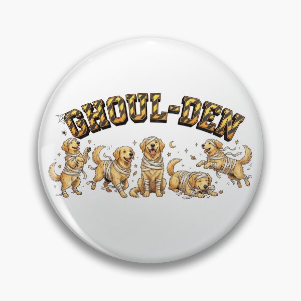 Item preview, Funny Mummy Golden Retriever T-Shirt – Halloween Dog Wrapped in Bandages designed and sold by elisarasada.