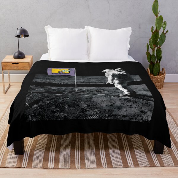 Item preview, Mtv Man On The Moon Flag designed and sold by zodiacdesigns24.