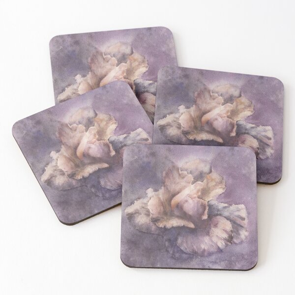 Item preview, Mystical Flower in Purple Watercolor designed and sold by paulaiakwarele.