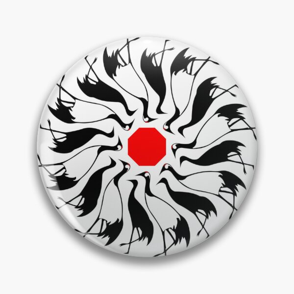 Artikelvorschau, Japanisches Motiv Tsuru-Kranich entworfen und verkauft von KalligrafiaStudioAki.