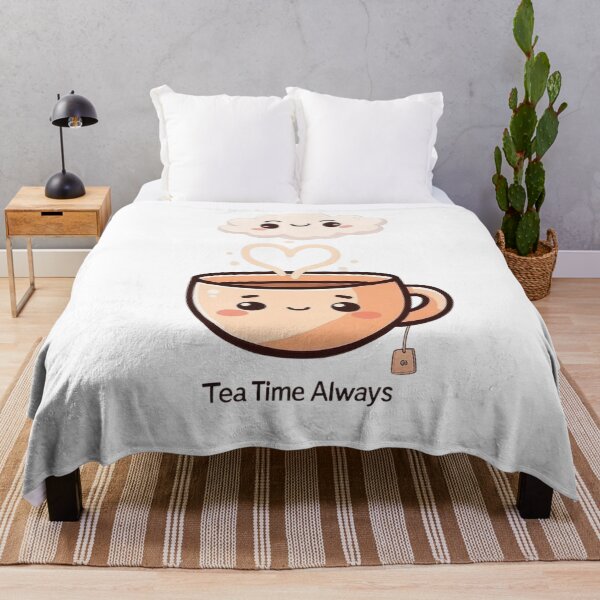 Item preview, Tea Time Always Shirt designed and sold by EcoArtTees.