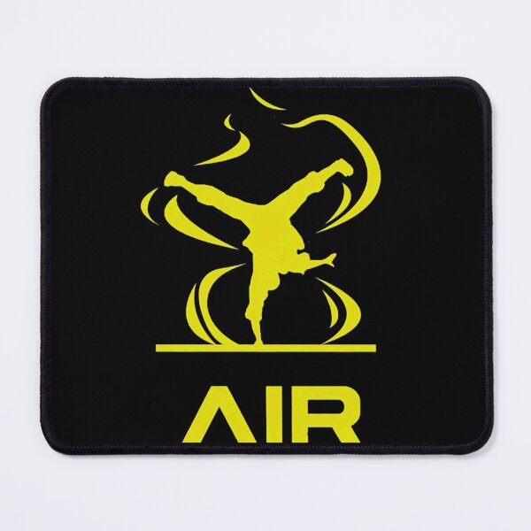 Item preview, Breakdance Air Flare Yellow Silhouette designed and sold by ChristopBlack.