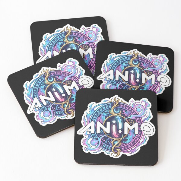 Item preview, ANIIMO Logo Sticker Monster Collector Streetwear Tee designed and sold by Senpaiwaves.