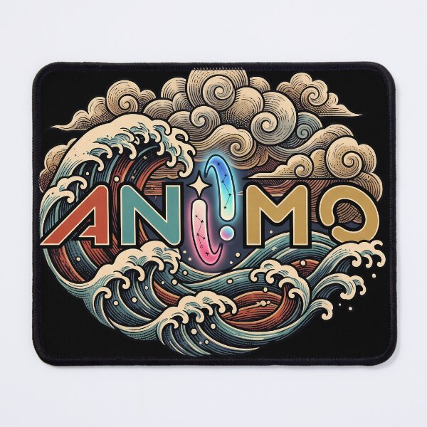Item preview, ANIIMO Logo Ukiyo-e Monster Collector Streetwear Tee designed and sold by Senpaiwaves.
