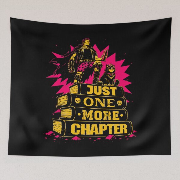 Item preview, Dungeon Crawler Carl Fantasy Book Just One More Chapter designed and sold by Revoleos.
