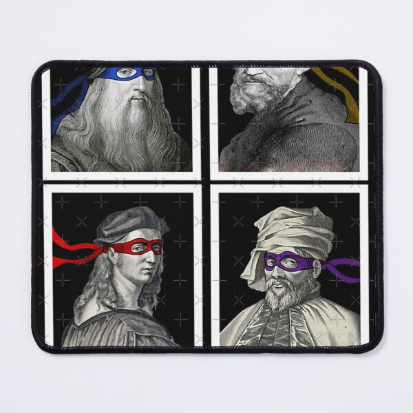 Item preview, Ninja Artists Leonardo Donatello Raphael Michelangelo Parody Renaissance Tmnteonardo Donatello Rapha designed and sold by RandallWilliam5.