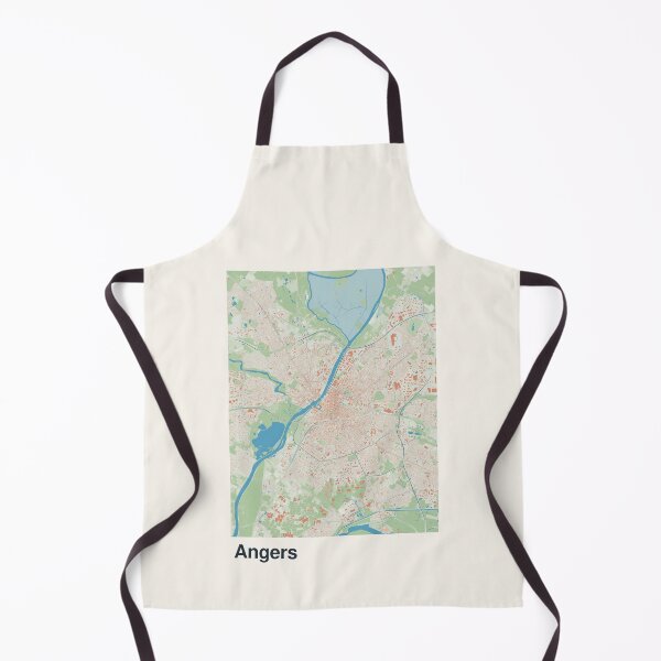 Item preview, Angers Minimalistic Map Art designed and sold by MapsNerd.
