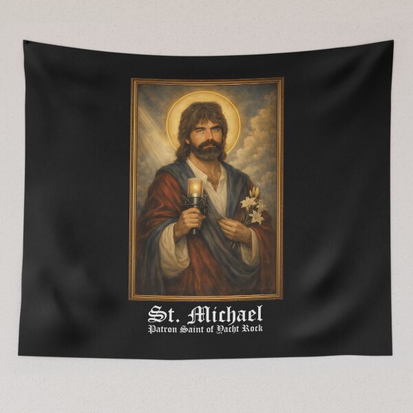 Aperçu de l'œuvre Saint Michel, saint patron de Yacht Rock créée et vendue par RobertStra.