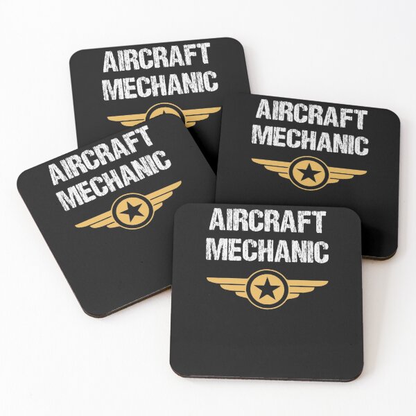 Item preview, Classic Aircraft Mechanic Wings Badge designed and sold by MarilBennett.