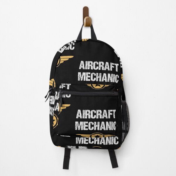Item preview, Classic Aircraft Mechanic Wings Badge designed and sold by MarilBennett.