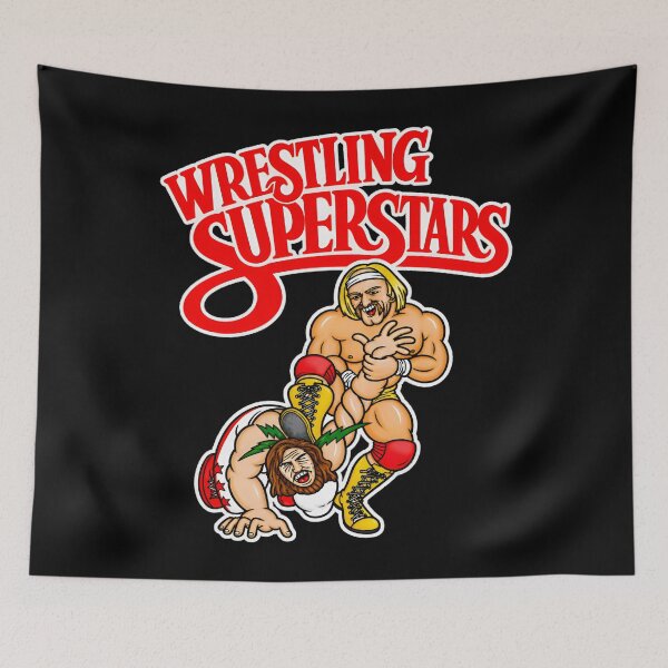 Item preview, Old School LJN Wrestling Superstars Cartoons Style designed and sold by noahbrad.