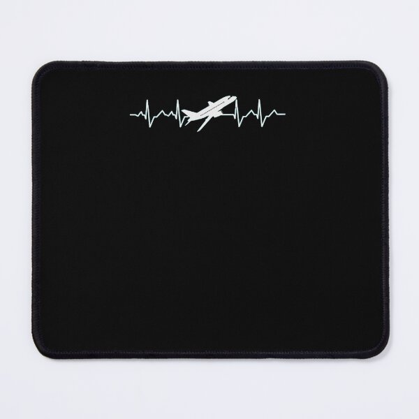 Item preview, Airplane Heartbeat EKG Pulse Art designed and sold by MarilBennett.