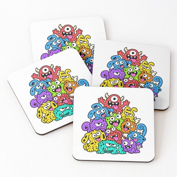 Artikelvorschau, Weird Little Monster Pets entworfen und verkauft von Thai Vibe Studio.