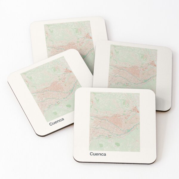 Item preview, Cuenca Minimalistic Map Art designed and sold by MapsNerd.